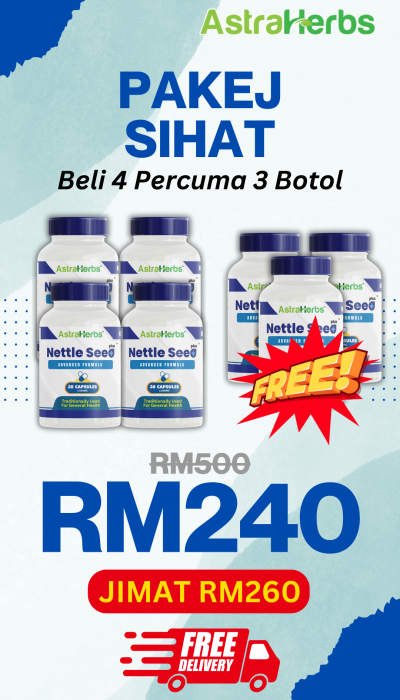 Pakej Harga Nettle Seed Plus (3)